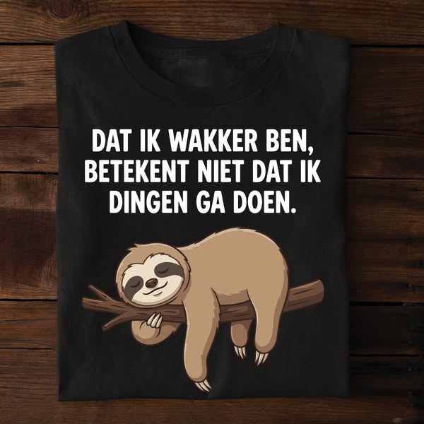 Ook als trui, mok en pet verkrijgbaar.
