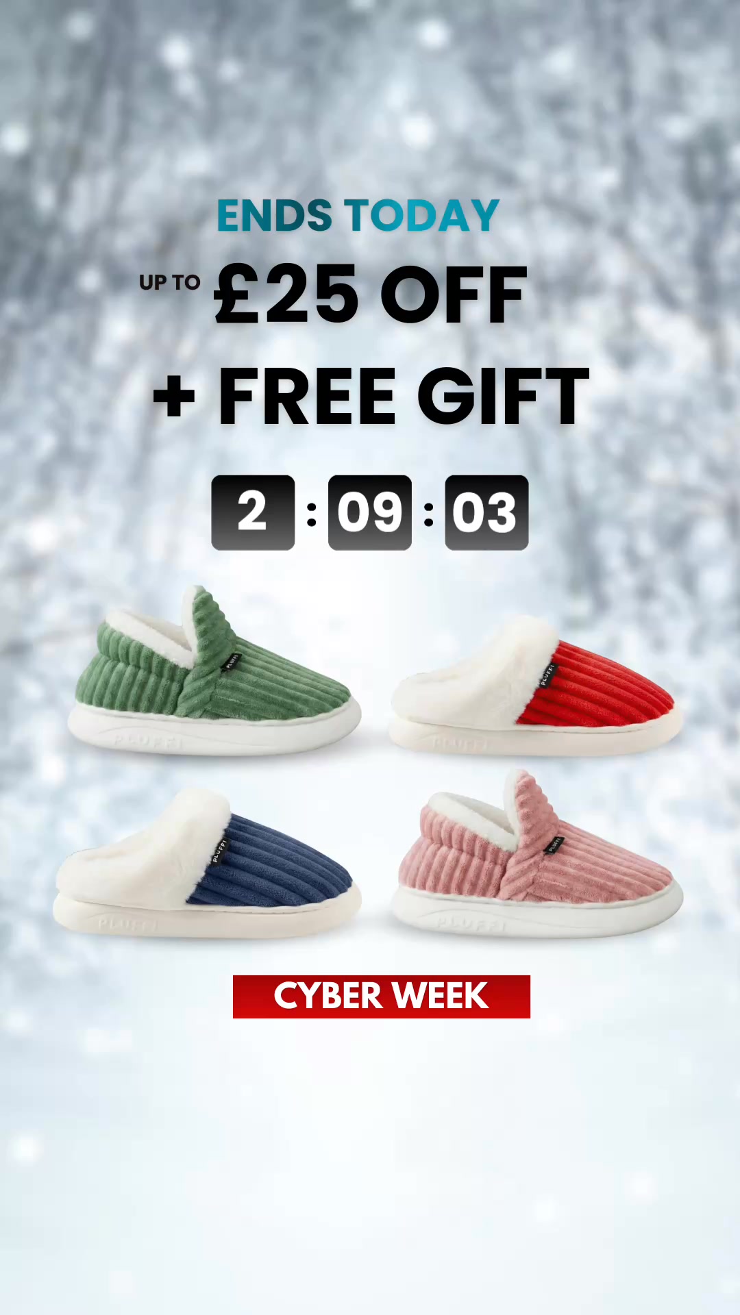 £25 OFF + FREE GIFT