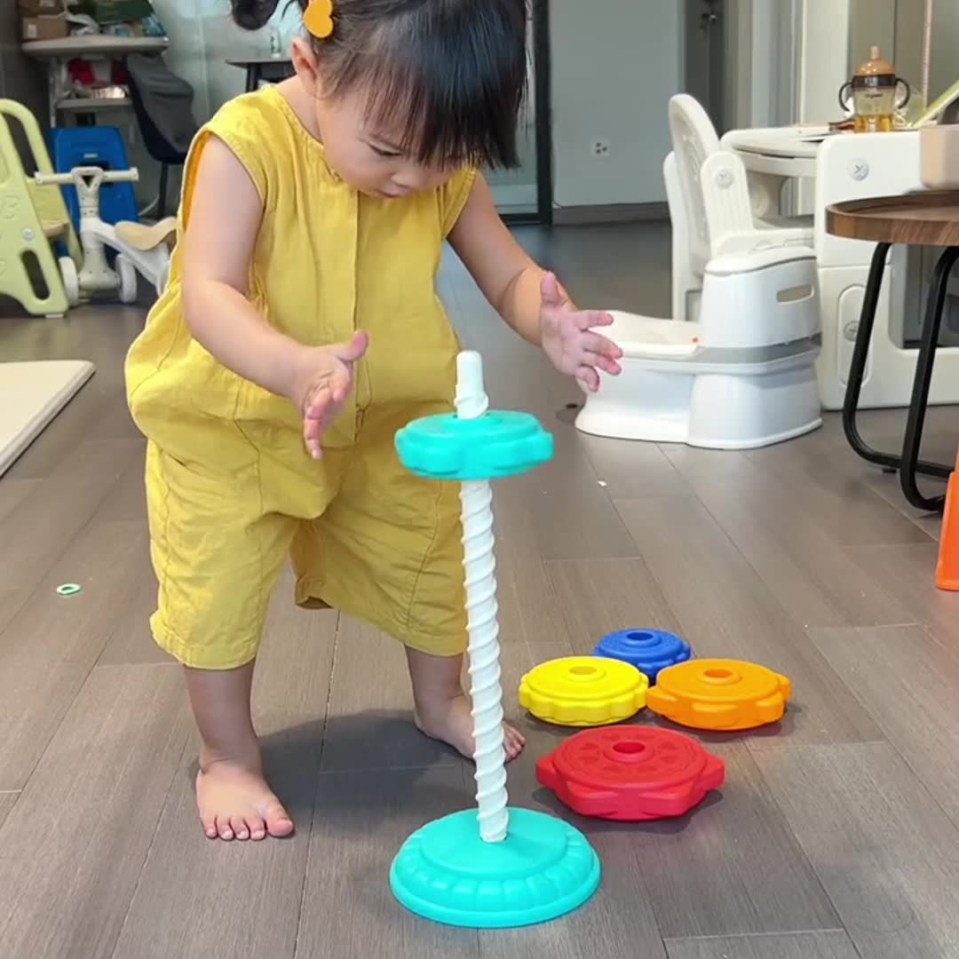 Stack and Spin Toys