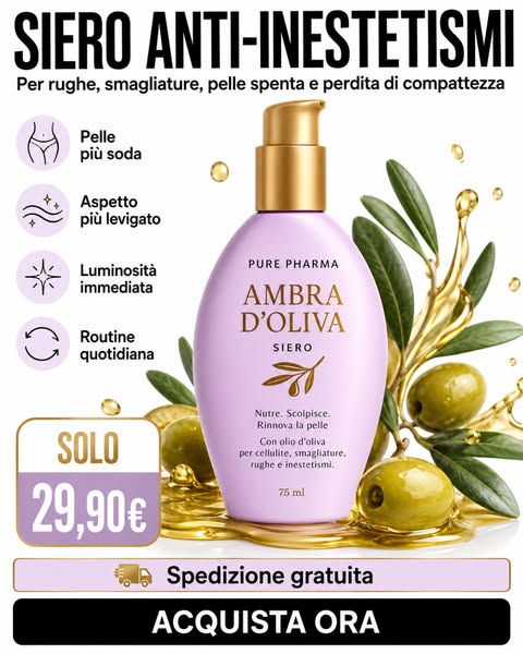 4 BENEFICI. UN SOLO SIERO.