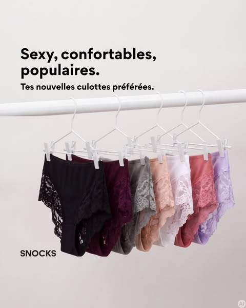 Achetez maintenant la lingerie parfaite !