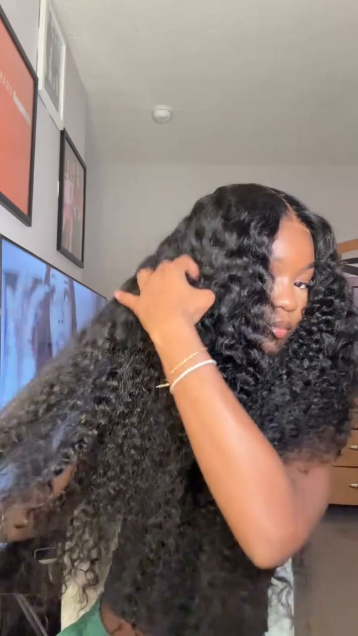 Amanda $199=30'' | Pre Everything Long Curly Hair 13x4 Full Lace Frontal Wig Thick Curly Hair Glueless Wigs Flash Sale