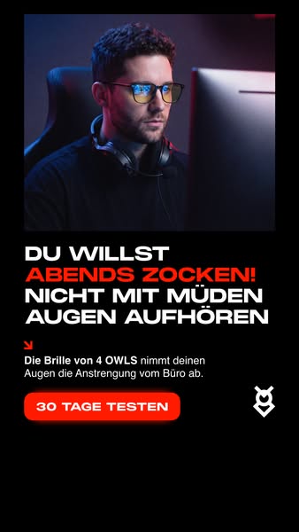 4 OWLS Gaming Brillen