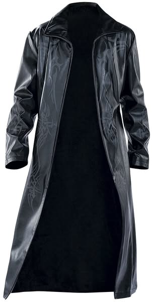 Tribal Coat Mannen Kunstlederen jas