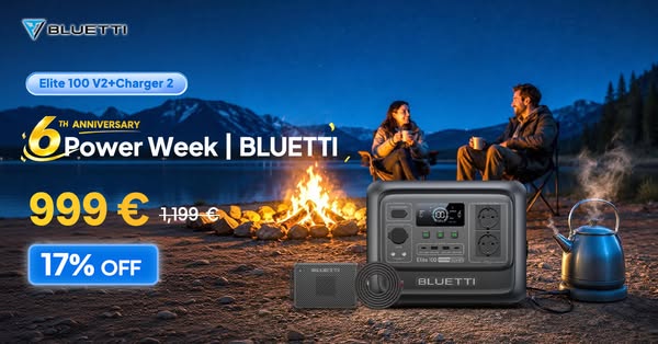 Elite 100 V2 + Charger 2: €999