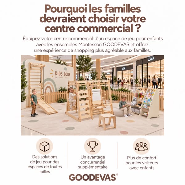 Goodevas pour les professionnels | Espaces de jeu pour enfants