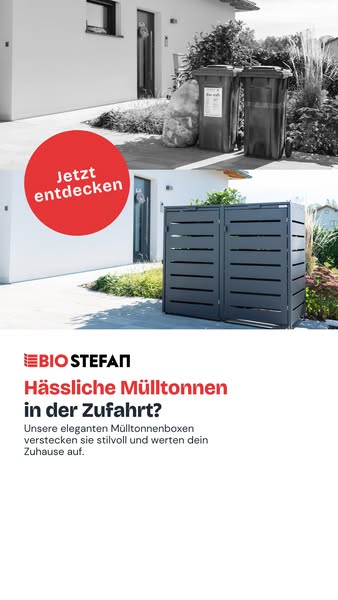Stilvolle Mülltonnenboxen entdecken