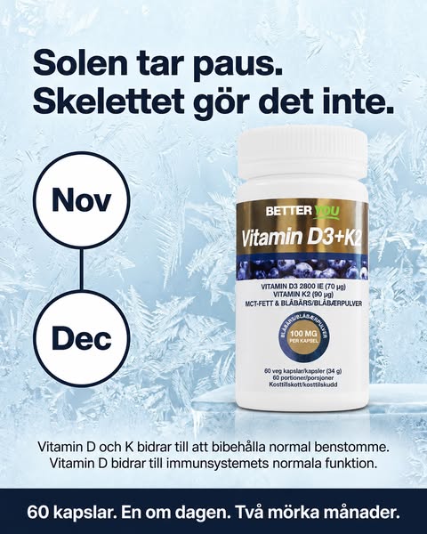 Vitamin D3+K2