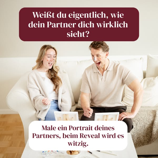 Eure nächste kreative Date Night - Das Paint Your Partner Set