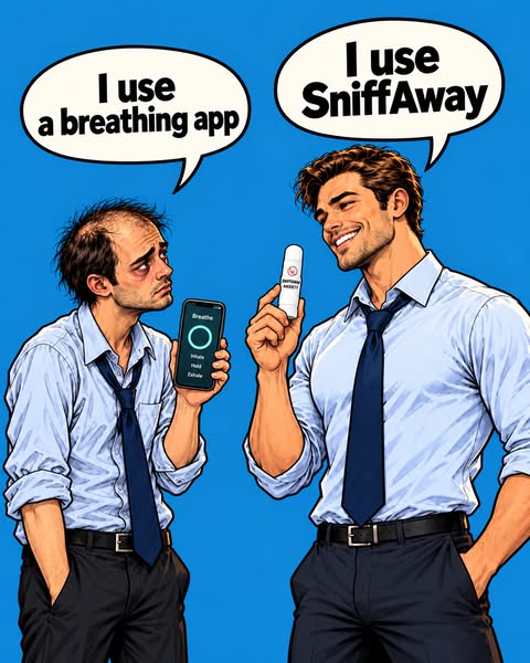 The $17 "Panic Inhaler" on everyone's Facebook