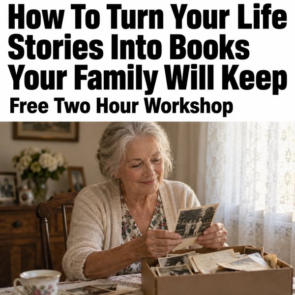 How To Turn Your Life Stories Into A Book Series Your Family Will Keep