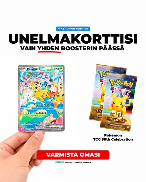 Viimeiset boosterit jäljellä..