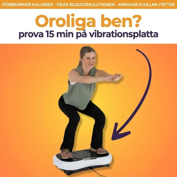 Säg adjö till trötta ben – på bara 15 minuter om dagen
