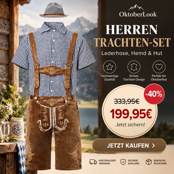 Trachten-Set jetzt -40% sichern
