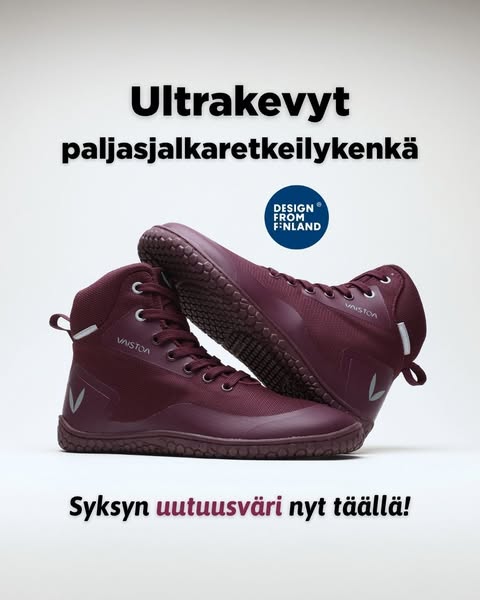 Ultrakevyt retkeilykenkä syksyn ulkoiluihin!