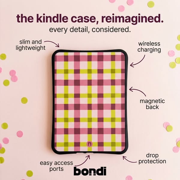 The first magnetic Kindle case.