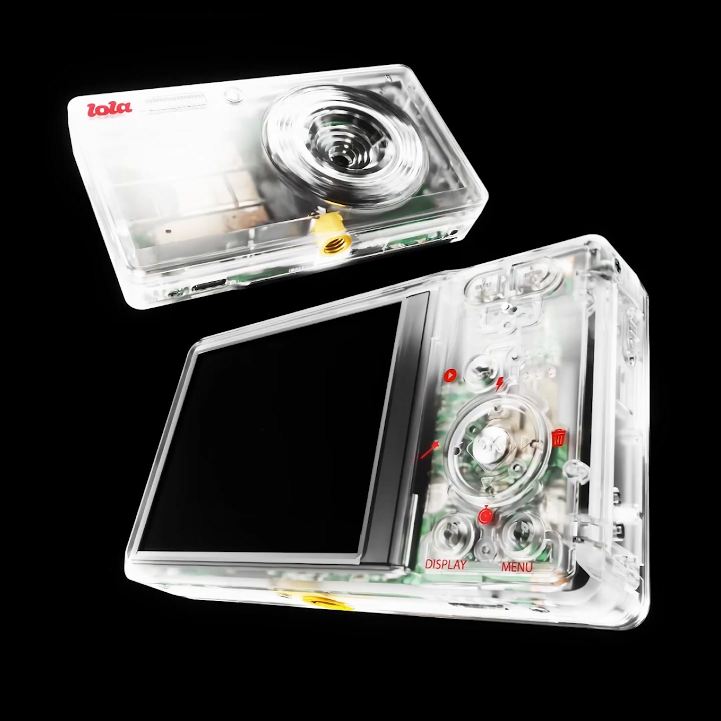 Lola Digital Camera - Clear Shell