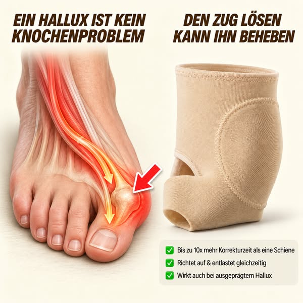 Nie mehr Hallux-Schmerzen