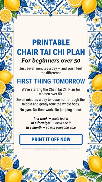 Get VISIBLE body transformation in 28 DAYS with Chair Yoga!