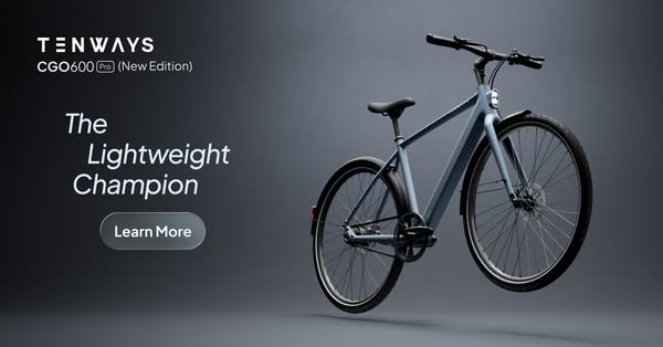 Ride light. Go further.