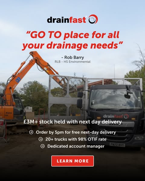 The Drainage Supplier That Moves Fast