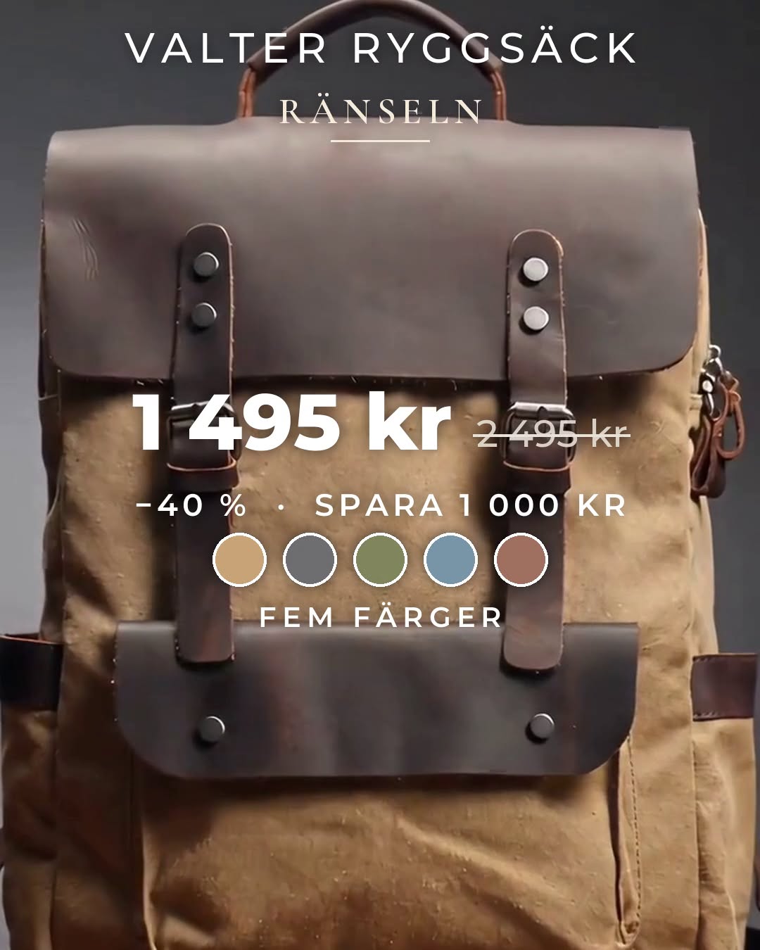 Nu 1 495 kr (ord. 2 495 kr)