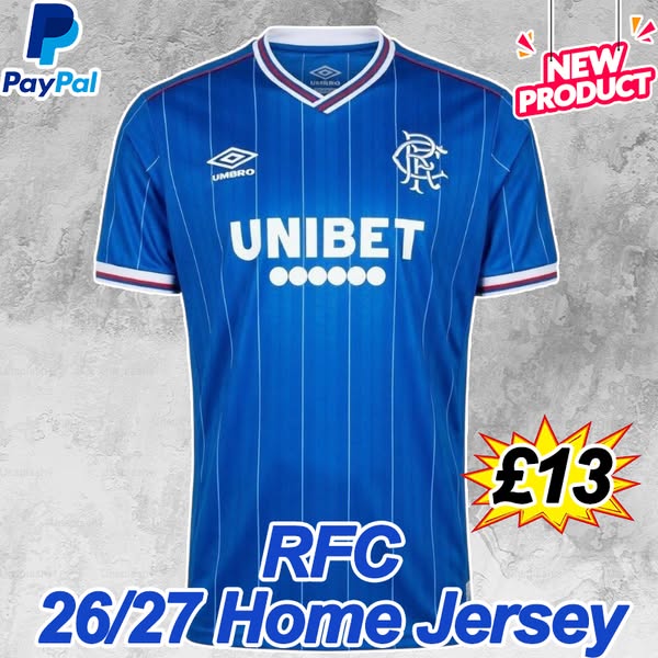 RFC 26/27 Home Jersey Leaked!