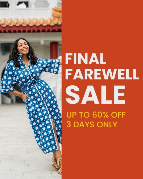 Up to 60% off - 3 days only!