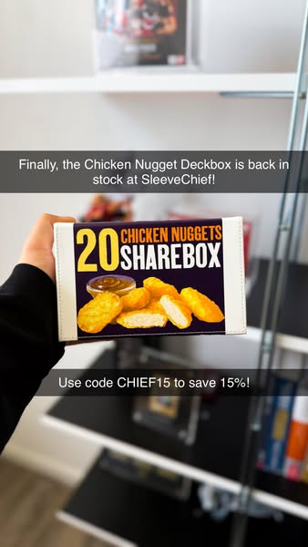 Limited Edition: Chicken Nuggets Deckbox