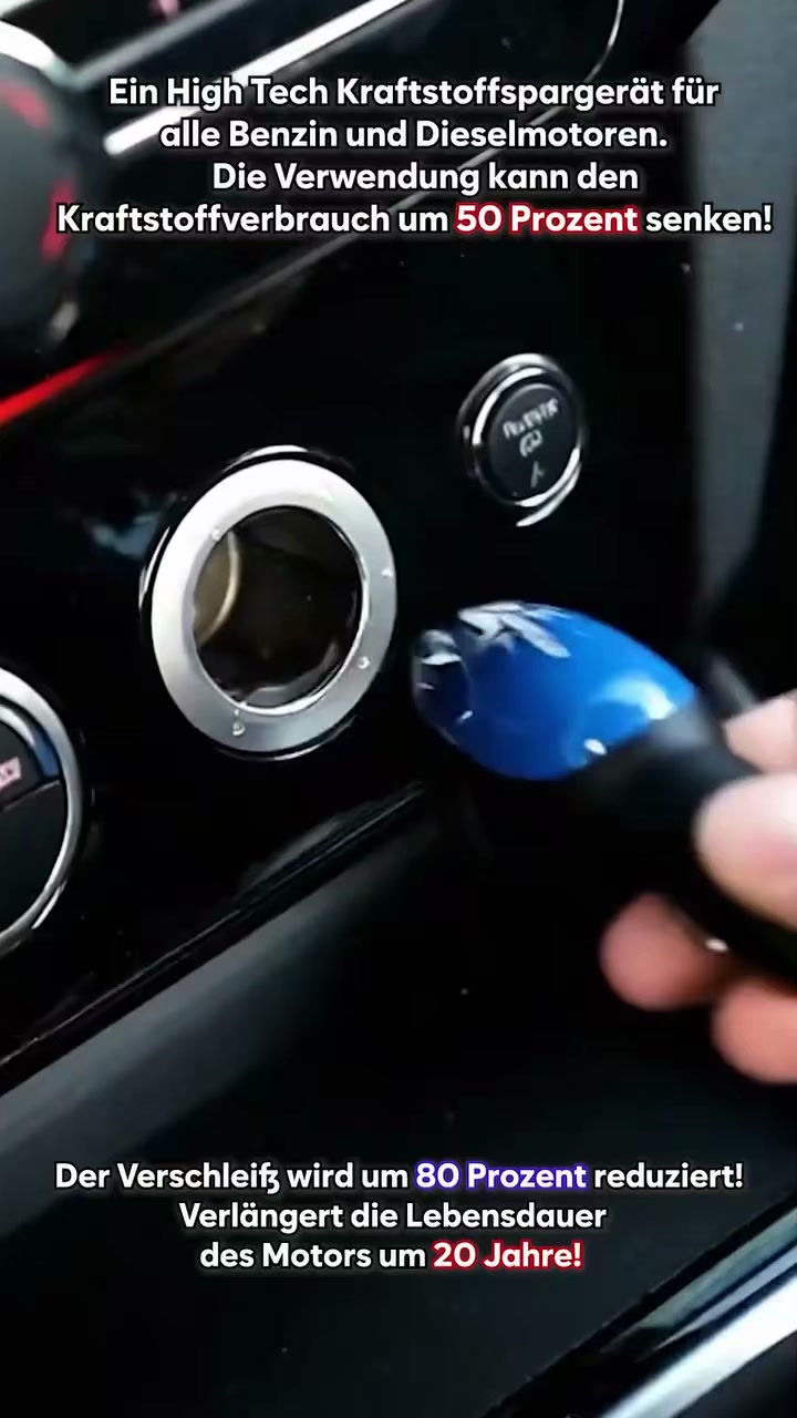 Kraftstoff-Sparer Plug & Play – Senken Sie Ihre Tankkosten‼