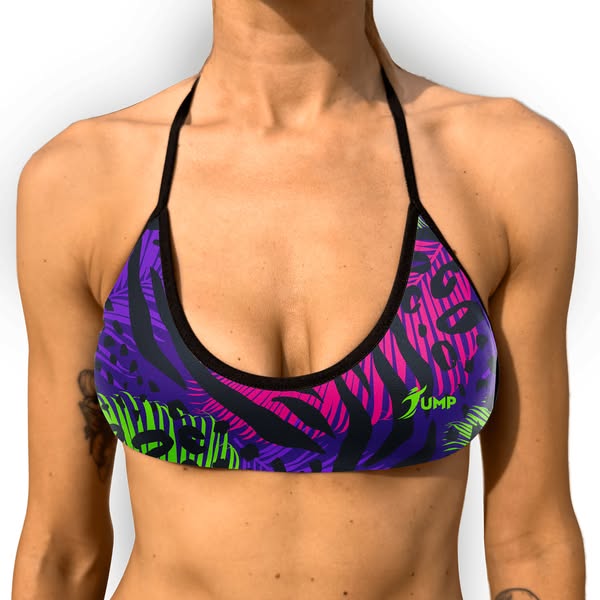 Top Skinny Back - Purple Jungle