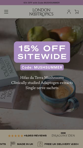 15% Off Adaptogenic Coffee