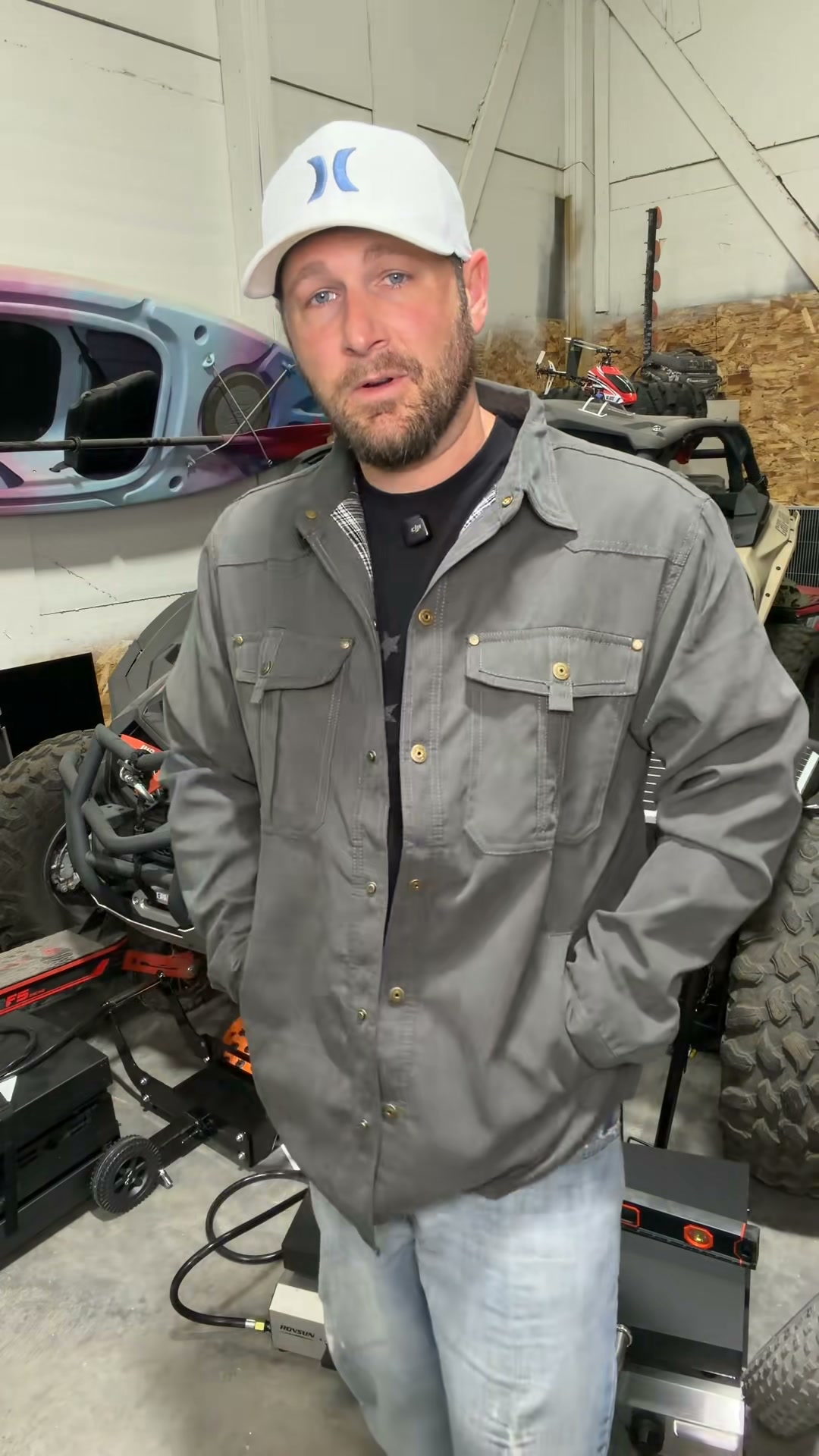 Men's Flannel Lined Shacket Jacket