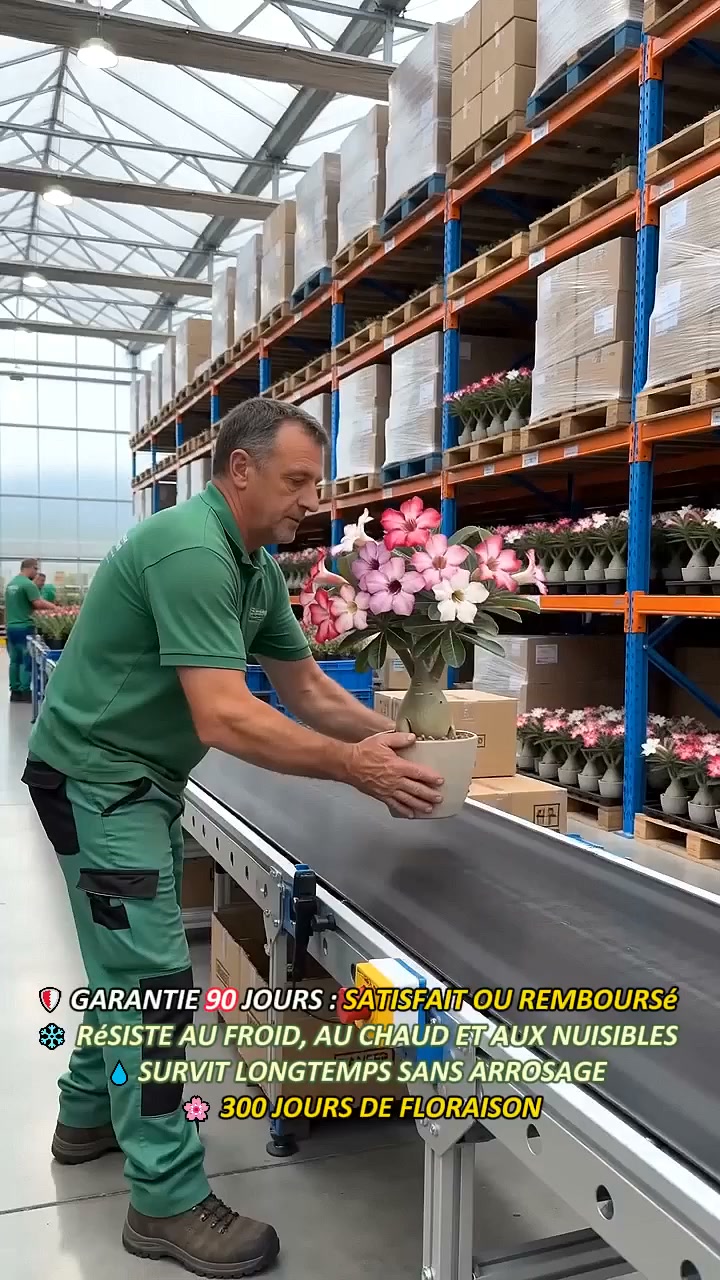 Bulbe de rose du désert : « 100 ans de vie avec un peu d'eau » ! Finies les plantes mortes, profitez d'une floraison spectaculaire toute l'a