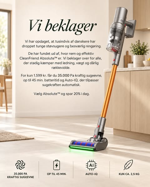 Vi beklager...