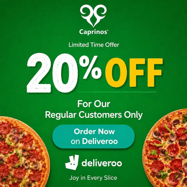 Caprinos Pizza | Caprinos