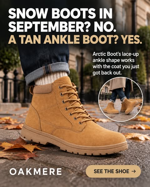 Arctic Boot for autumn