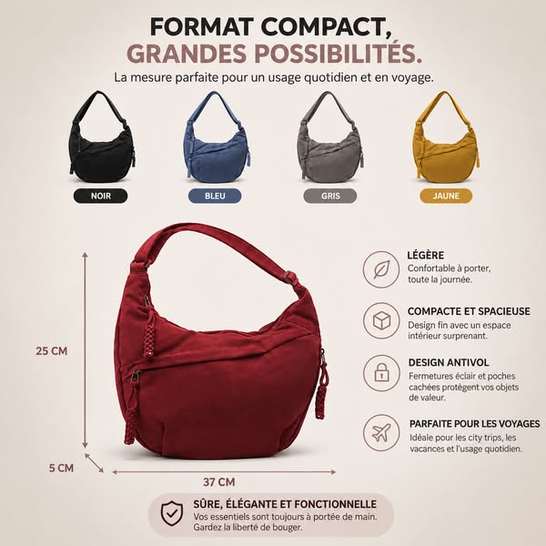 Élégance et sécurité dans un seul sac