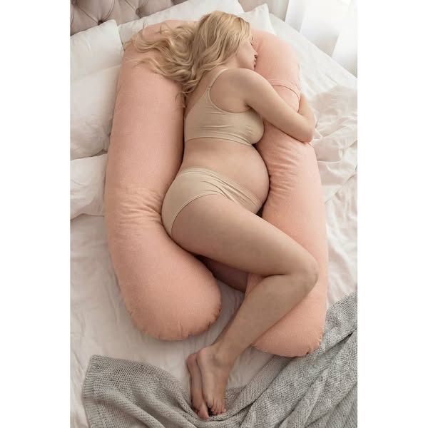 MamaToBe® Katoenen zwangerschapskussen 3-in-1 met voedingsfunctie - Confetti