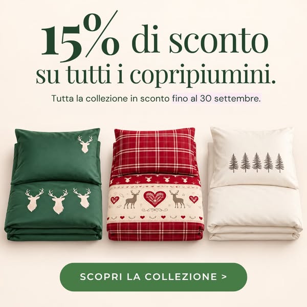 15% DI SCONTO