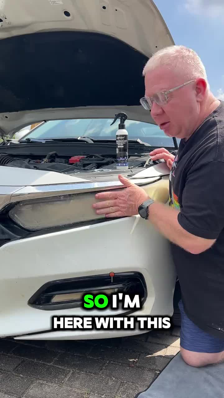 Headlight Restoration Polish