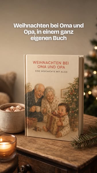 Erstelle das Weihnachtsbuch deines Kindes
