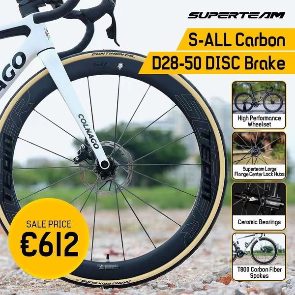 S-ALL Carbon D28-50 DISC Brake