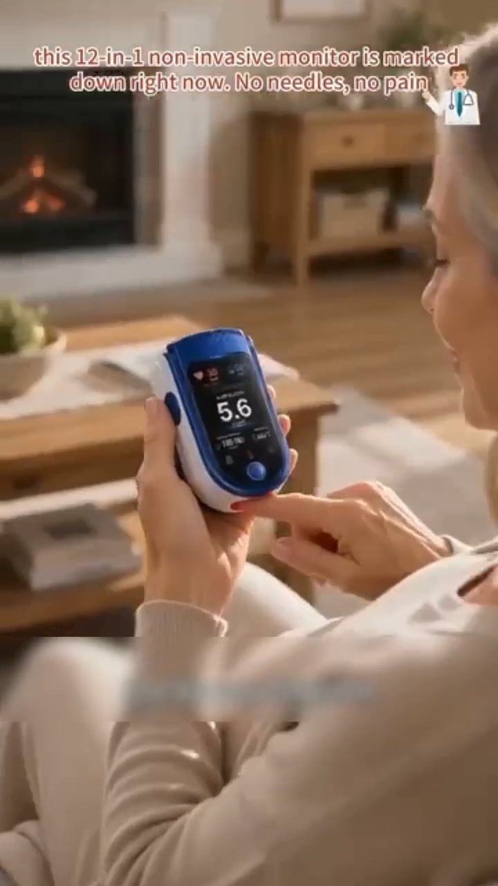 Needle-Free 12-in-1 Health Tracker