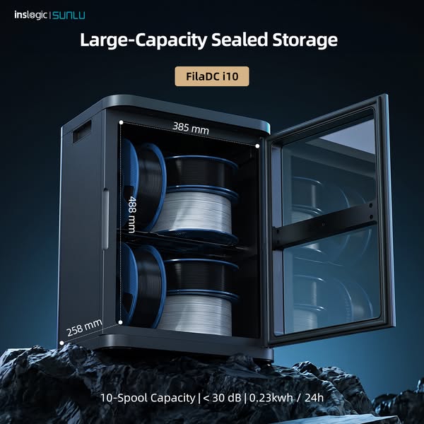 10 Spools. Compact Footprint.