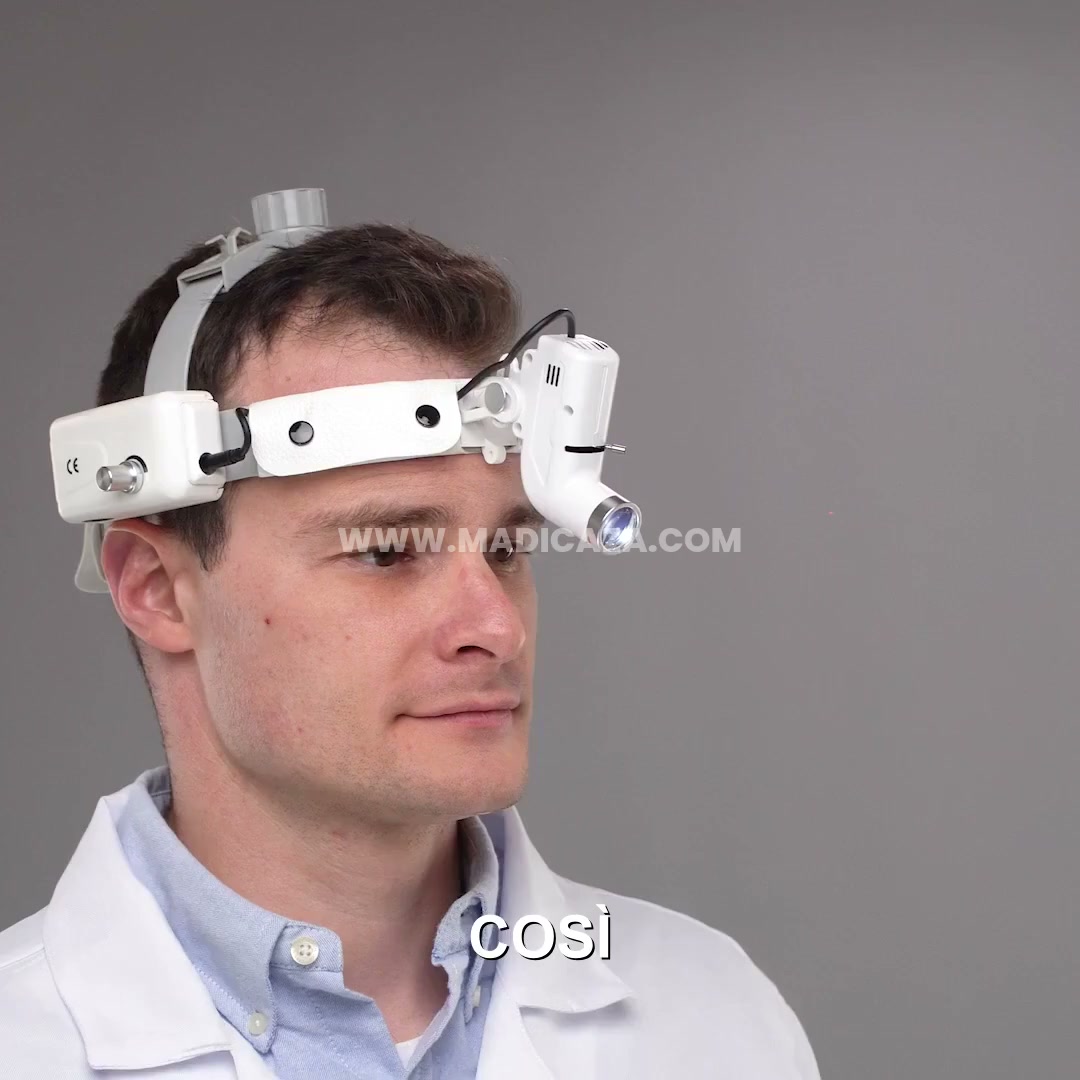 Lampada Pro Vision — la luce segue il tuo sguardo