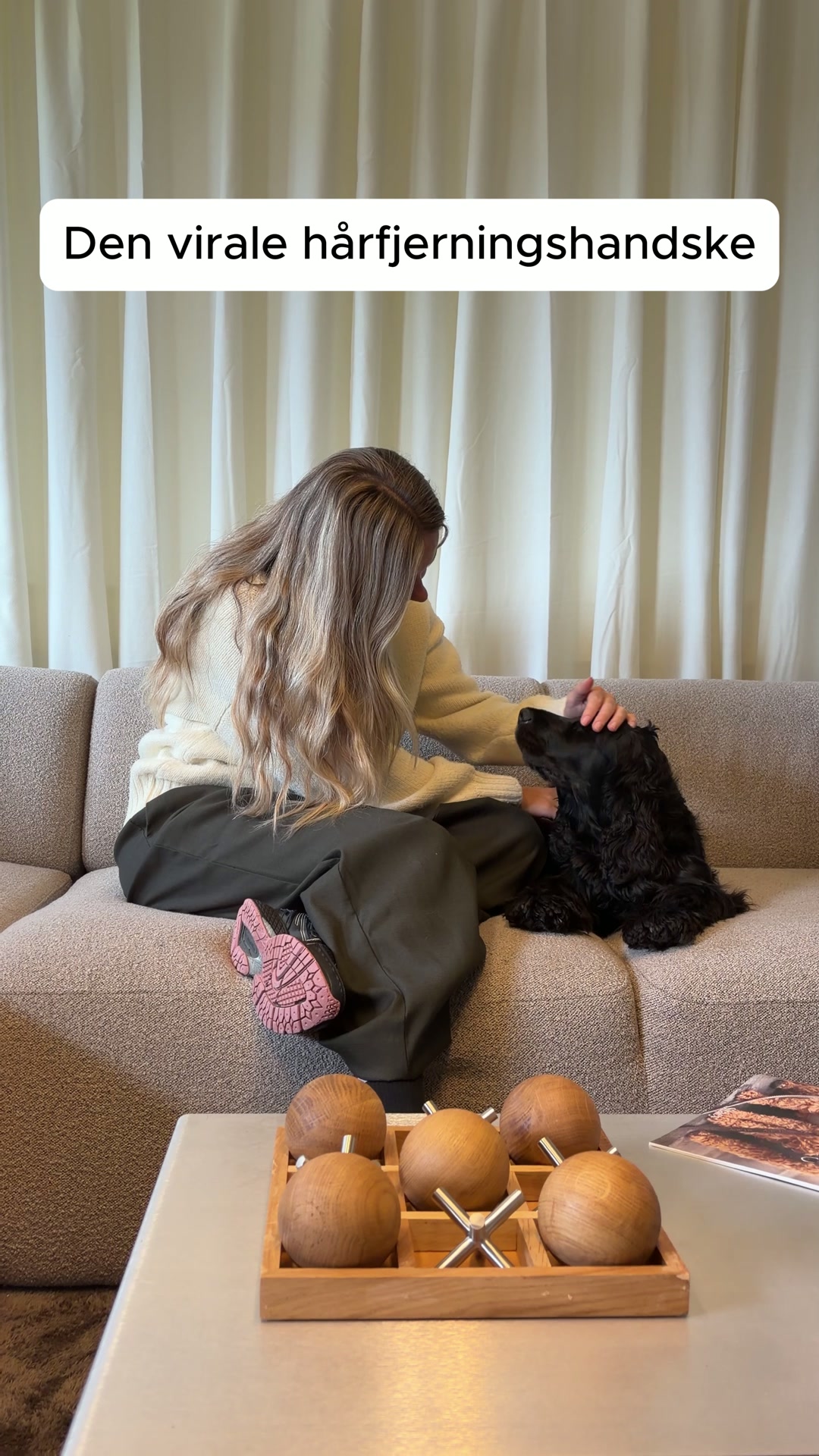 Sig farvel til hundehår på sofaen!