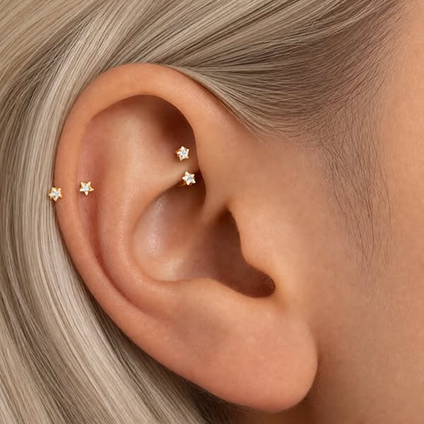 Starlight Horseshoe Earrings