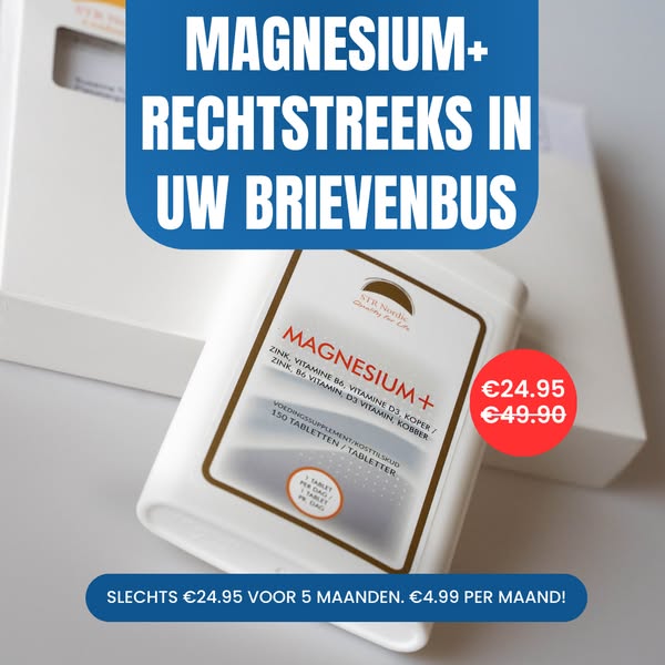 Magnesium dat écht werkt €4.99 per maand!