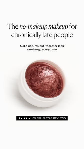 Ditch Your Heavy Makeup